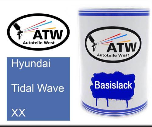 Hyundai, Tidal Wave, XX: 500ml Lackdose, von ATW Autoteile West.